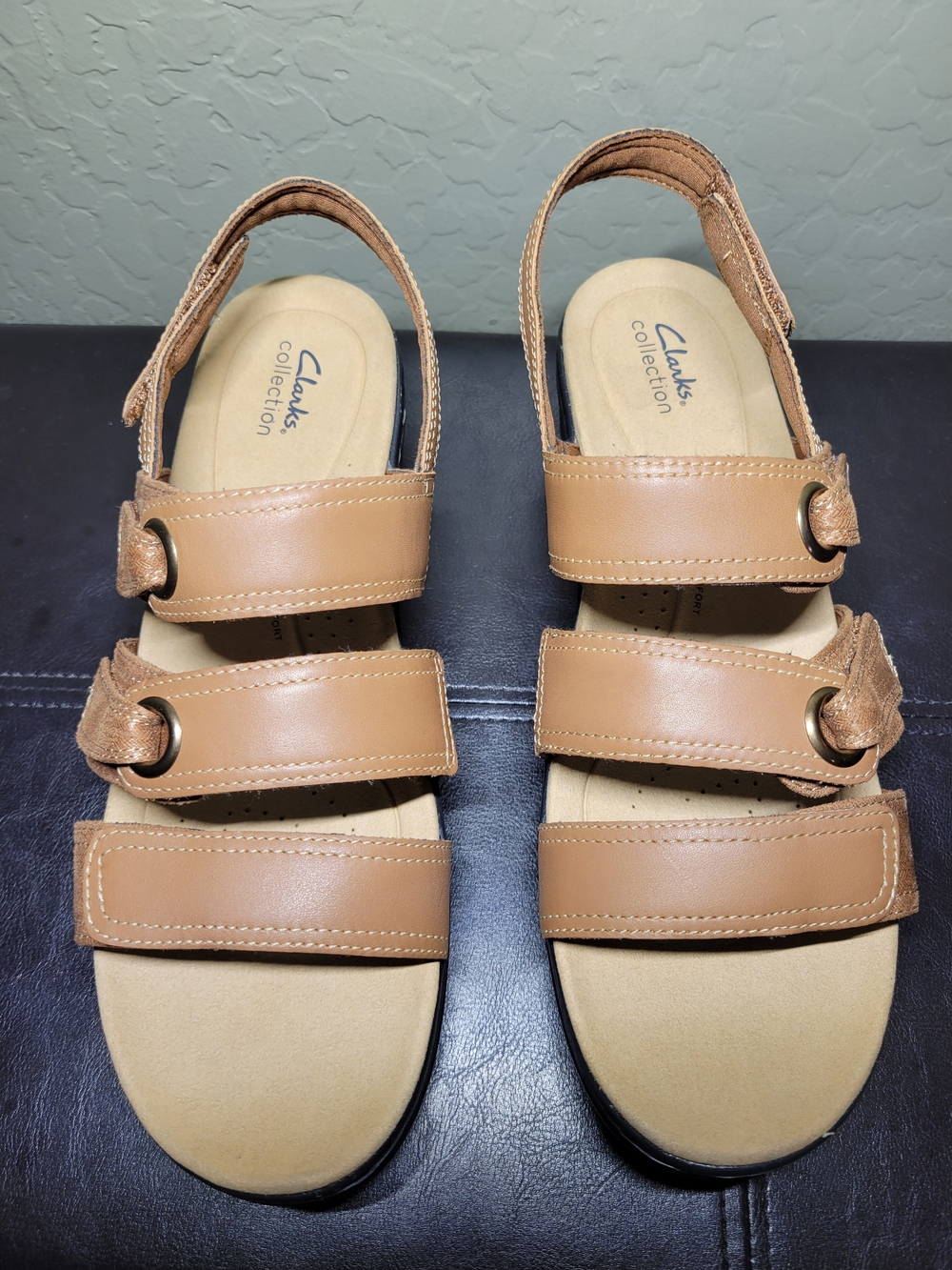 Clarks Merliah 2 Bali Womens Size 12M In Tan Combi